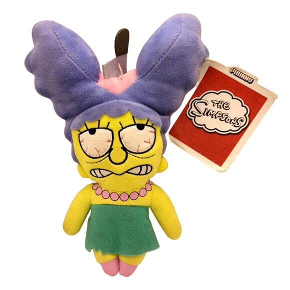 The Simpsons Other - Vintage The Simpsons Treehouse of Horror Zombie Marge 8" Phunny Plush Kidrobot